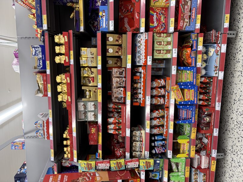 Morrisons seasonal confectionery, December 2025
